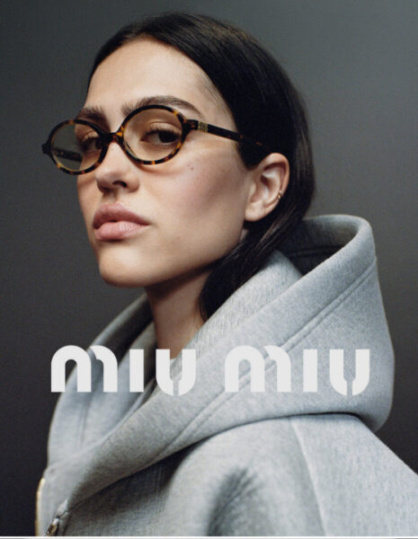 Occhiale ovale Miu Miu